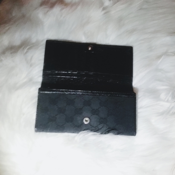 Gucci Handbags - Gucci canvas GG long wallet
